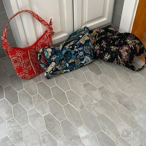 Trio of Vera Bradley Little Bags